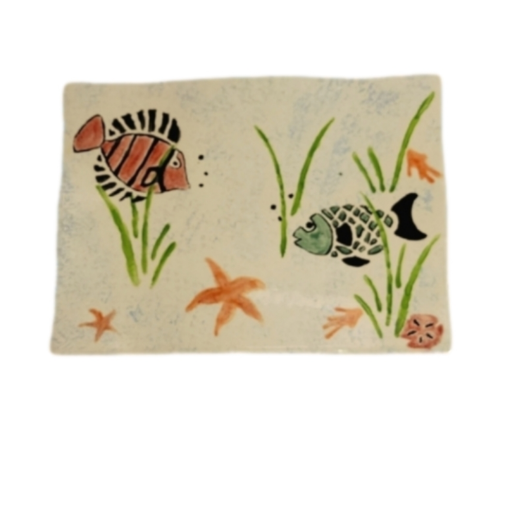 𝅺art craft artist project Fish platter